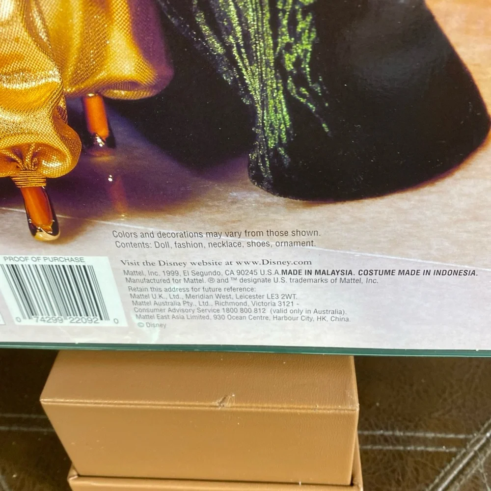 Disney doll plastic